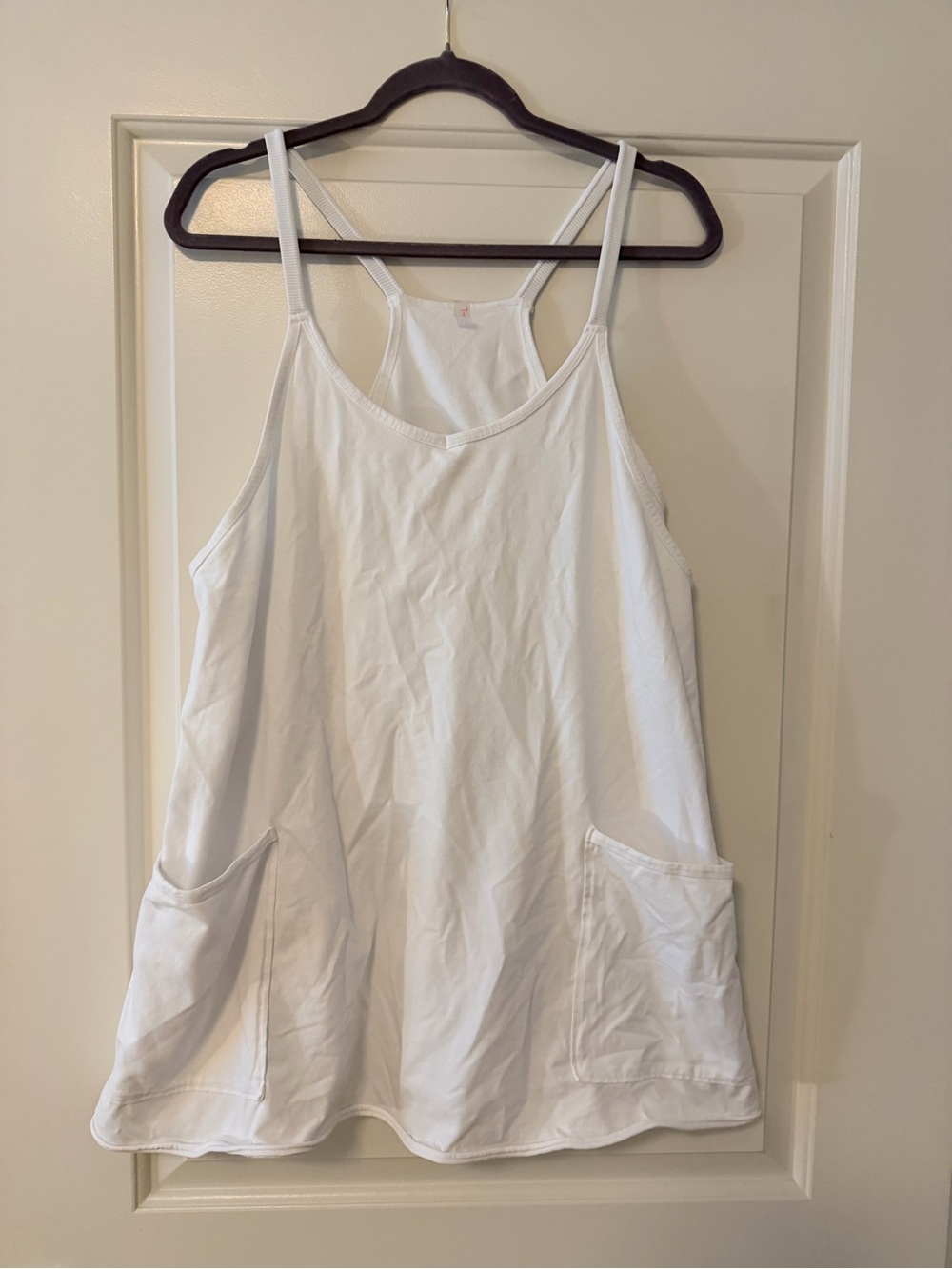Free People White Romper Dress